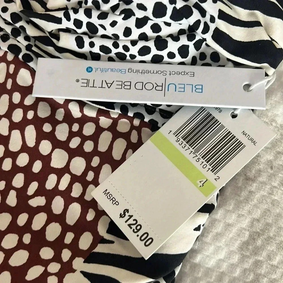 BLEU ROD BEATTIE Some Like It Hot Underwire One-Piece Size 4 - Picture 9 of 9